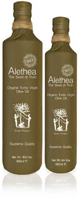 Alethea Organic Olive Oil